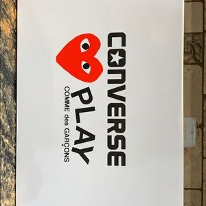Converse Play  Comme des Garçons